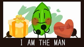 i am the man meme  BFB Firey x Leafy x Loser [upl. by Aerdnek]