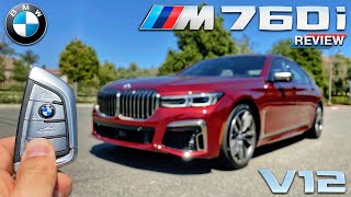 The V12 BMW M760i is Smooth Speedy and Stealthy  but the S63 is More Luxurious InDepth Review [upl. by Kaine]