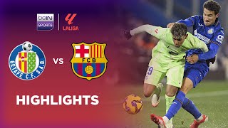 Getafe v Barcelona  LaLiga 2425  Match Highlights [upl. by Rorrys]