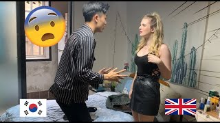 AMWF I wore a SCANDALOUS OUTFIT to see how my Boyfriends REACTION Overprotective [upl. by Jeanette]