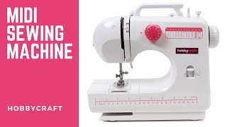 Hobbycraft Midi Sewing Machine  Hobbycraft [upl. by Ahseym610]