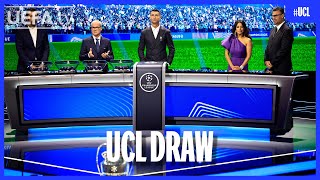 202425 UCL League Phase Draw [upl. by Lacy]