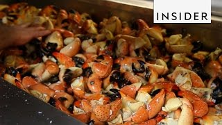 How to Eat Stone Crab [upl. by Elades]