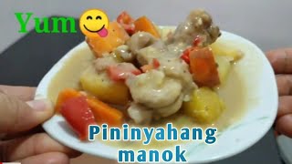 Pininyahang manokRecipePins food tv [upl. by Marie]