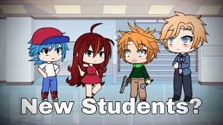 New Students  FNF  Meme  Gacha Club amp Gacha Life  Inspired Concept [upl. by Ellinej721]