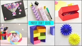 DIY Paper Crafts Ideas  Handcraft  Art and Craft [upl. by Kironde]