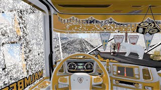 Euro Truck Simulator 2 v136  Scania S Tandem Skin Pack  V8 Sound  Interior Winter Mod [upl. by Pasco769]