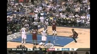 2006 NBA Finals  Miami vs Dallas  Game 6 Best Plays [upl. by Aerdnua628]