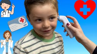 Prepare Your Child For Doctor’s Visit  Doctors Check Up for Kids  Educational Videos for Children [upl. by Dranoel]