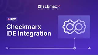 Checkmarx IDE integration [upl. by Ennyletak]