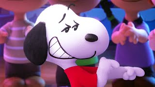 THE PEANUTS MOVIE Clip  quotWinter Dancequot 2015 [upl. by Ytsihc]