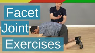 Lumbar Facet Joint Pain Relief  3 Exercises [upl. by Ayadahs]