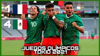 México 41 Francia  Olimpiadas Tokio 2021  Resumen y Goles • [upl. by Larred]