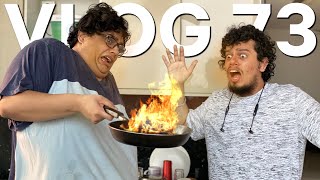 FIRE PRANK  VLOG 73 [upl. by Annaierb]