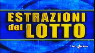 Estrazioni del LOTTO 24122007 Rai Due [upl. by Iron]