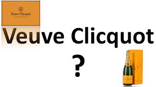 How to say Veuve Clicquot CORRECTLY French Champagne Pronunciation [upl. by Yl]