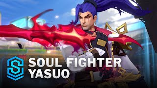 Soul Fighter Yasuo Wild Rift Skin Spotlight [upl. by Nie]