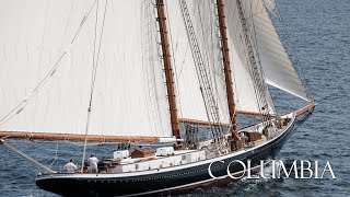 Columbia  141’ RacingFishing Schooner Yacht  Construction to Sea Trials [upl. by Ontine]