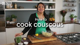 How to Cook Couscous  Tesco [upl. by Enywad544]