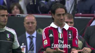 Last match at Milan for Gattuso Nesta Inzaghi Seedorf Zambrotta and Van Bommel [upl. by Anele]