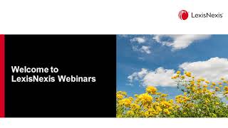 Introducing LexisNexis Webinars [upl. by Uund]