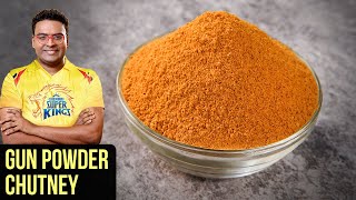 Gun Powder For Idli Dosa  How To Make Idli Podi  Indian Culinary League  Varun Inamdar [upl. by Ozkum400]