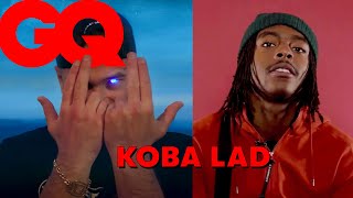 Koba LaD rejuge le rap français  SCH Freeze Corleone Lacrim…  GQ [upl. by Mahan]