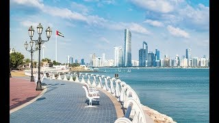 Corniche Abu Dhabi  Corniche Pedal Power Holiday visit Area  4K Video [upl. by Eicats270]