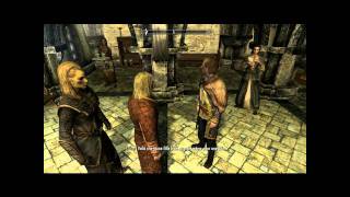 Skyrim Ambassade Thalmor  Immunité diplomatique [upl. by Kippy651]