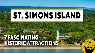 7 Fascinating Historic Attractions in St Simons Island Georgia [upl. by Buyse]