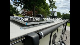 Solar Panel Install  2021 Rockwood2608B [upl. by Gaeta]