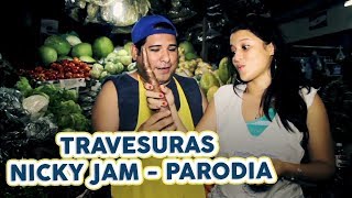 Travesuras  Nicky Jam Parodia Vender verduras JR INN [upl. by Aicertap826]