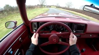 1979 Chevrolet Camaro Z28 350 V8  POV TEST DRIVE [upl. by Wester]