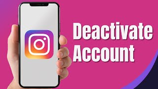 How To Deactivate Instagram Account UPDATED [upl. by Lovel]