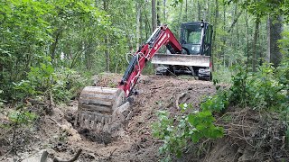 Unclogging The Creek On My Farm [upl. by Selegna401]