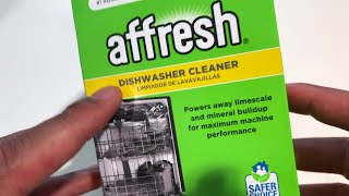 Affresh Dishwasher Cleaner For Cleaning Your Dishwasher [upl. by Molly12]