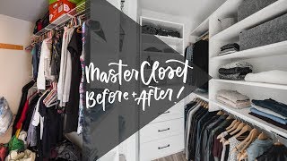 Design Tips For A Small WalkIn Closet  Closet Makeover  Organization [upl. by Jit]