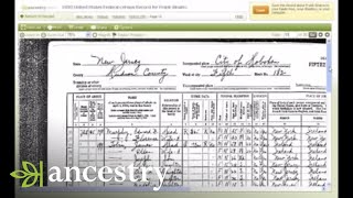 Exploring US Census Records  Ancestry [upl. by Dinah806]