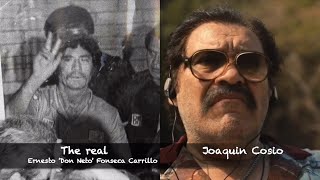 Narcos  The REAL people from Narcos Mexico  Cast vs Real life [upl. by Htrap]