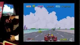 OutRun arcade Actual play [upl. by Lyram]