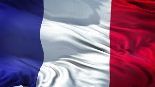 France Flag 5 Minutes Loop  FREE 4k Stock Footage  Realistic French Flag Wave Animation [upl. by Nosyla778]