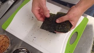 How to Make Roasted Seaweed Snacks  Cooking Light [upl. by Camus767]