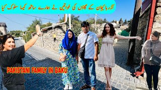 Azerbaijan Village Women behaviour With pakistani Family  Baku Vlogs [upl. by Yur721]