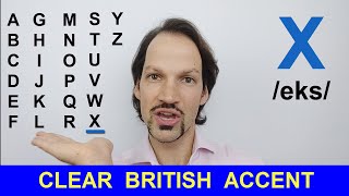 How To Pronounce The English Alphabet BRITISH PRONUNCIATION [upl. by Nelaf]