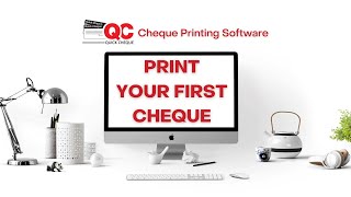 How to print Checks using Quick Cheque Free Edition [upl. by Amikay147]