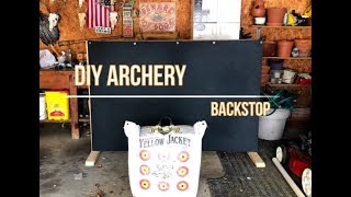 DIY Archery Backstop [upl. by Emmey]