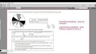 Experimental and theoretical probability [upl. by Lauter425]