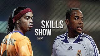 Ronaldinho amp Robinho ● Samba Skills Show ● Barcelona amp Real Madrid [upl. by Leugar897]