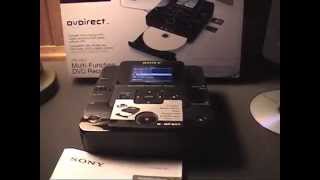 Sony DVDirect VRDMC6 Overview amp Demonstration [upl. by Ruel]