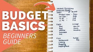 Budgeting for Beginners  How to Make a Budget From Scratch 2021 [upl. by Mollie]